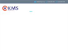 Tablet Screenshot of kmslog.com.sg